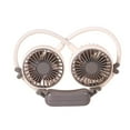 thumbnail image 2 of Soumake Lazy Hanging Neck Fan Usb Rechargeable Portable Personal Fan With 2-Speeds And Adjustable Hose Quiet Wearable Hands Free Fan For Outdoor Indoor Cooling, 2 of 8