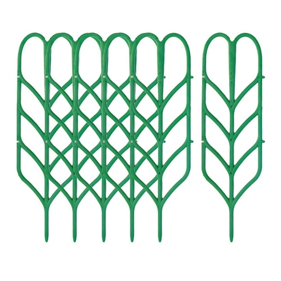 6x Soporte de Estacas de Plástico para Plantas de Jardín Herramienta de Jardinería Pequeño