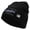 Black, variant on US Infantry Veteran Embroidered 8 Inch Knitted Short Beanie - Navy OSFM