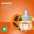 thumbnail image 4 of Air Wick Plug-In Scented Oil Air Freshener Warmer Refills, Hawaii Exotic Papaya & Hibiscus Flower, 5 Count, 4 of 10