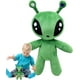 thumbnail image 4 of Green Alien Plush Toy 34cm Alien Stuffed Figure, Cartoon Alien Plush Doll, Alien Plush Throw Pillows, Soft Alien Plush for Kids Gift, 4 of 5