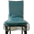 thumbnail image 4 of Heavy-Duty Dining Chair Protectors, Clear Chair Covers For Large Dining Chairs, Transparent Protection From Water, Dust, And Scratches, Noiseless And Quick Drying, Set Of 4, 4 of 5