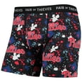 thumbnail image 4 of Men's Pair of Thieves Black Philadelphia Phillies Super Fit 2-Pack Boxer Briefs Set, 4 of 5