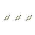 thumbnail image 1 of ZheElen 1/2/3/5 Durable Luggage Rope - Secure And Weather-resistant For Travel Easy Installation Straps With Hook yellow black 120cm 3PCS, 1 of 6