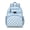 Sky-blue-17, variant on Beach Abstract Nautical Backpack - Ergonomic Lightweight Daypack for Students, Waterproof Fabric & Secure Chest Buckle