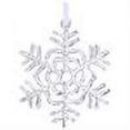 thumbnail image 2 of Vickerman 5" Clear Acrylic Snowflake Christmas Ornament, 2 of 2