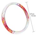 thumbnail image 4 of Jellyfish Car Wheel Cover, 14.5 Inch Printing PVC Leather Steering Wheel Cover Auto Accessories, 4 of 6