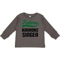 thumbnail image 3 of Inktastic Future Karaoke Singer Boys Long Sleeve Toddler T-Shirt, 3 of 5