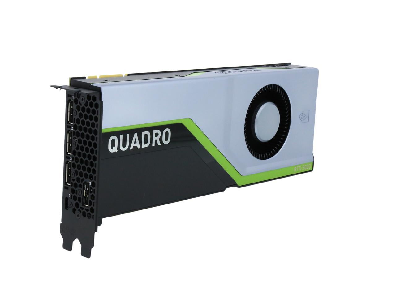 NEW PNY NVIDIA VCQRTX5000-PB NVIDIA Quadro RTX 5000 Video Graphic Card 16GB