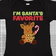 thumbnail image 4 of Inktastic I'm Santa's Favorite Reindeer Boys or Girls Baby Bodysuit, 4 of 5