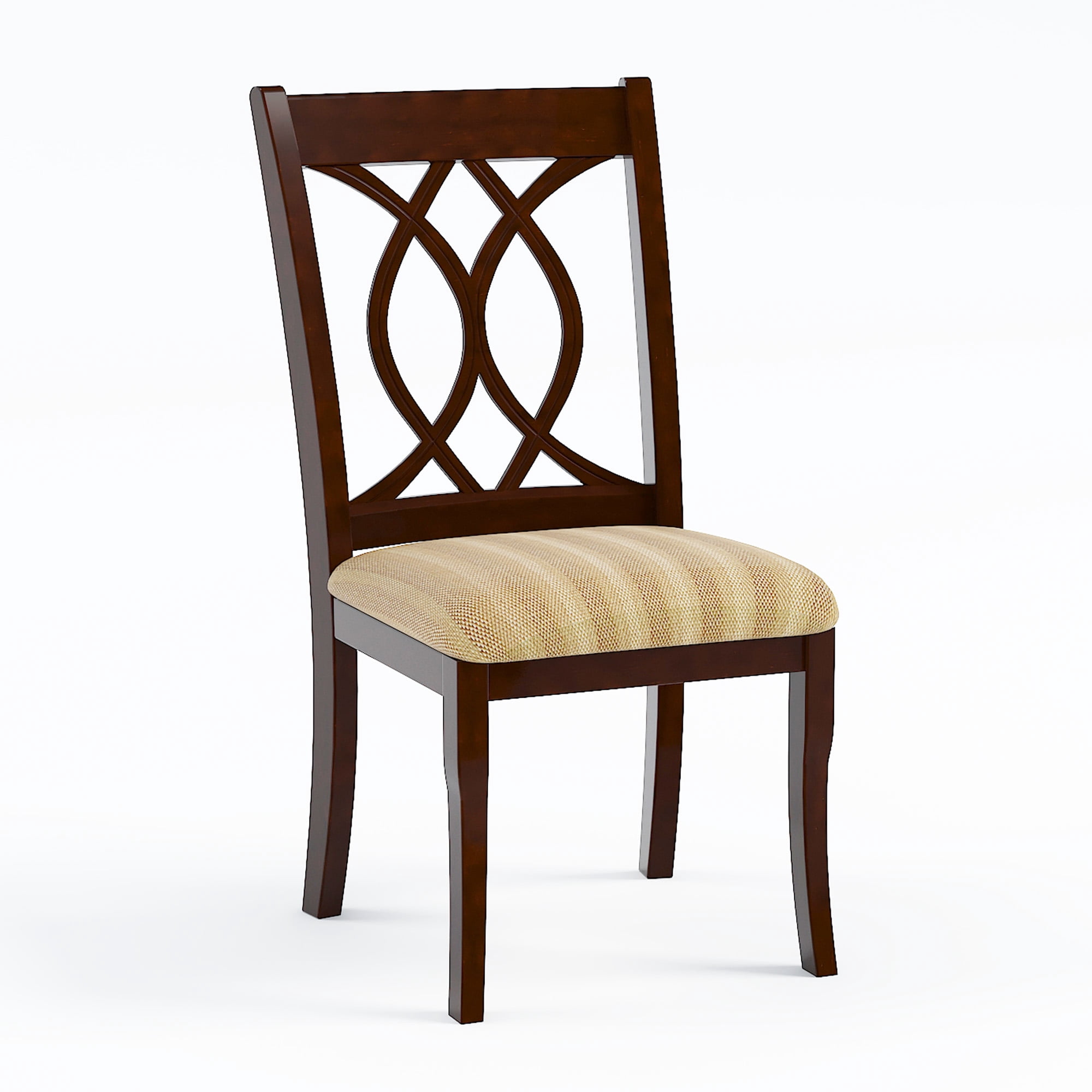 Furniture of America Goddard Padded Dining Chairs - Set of 2, Brown