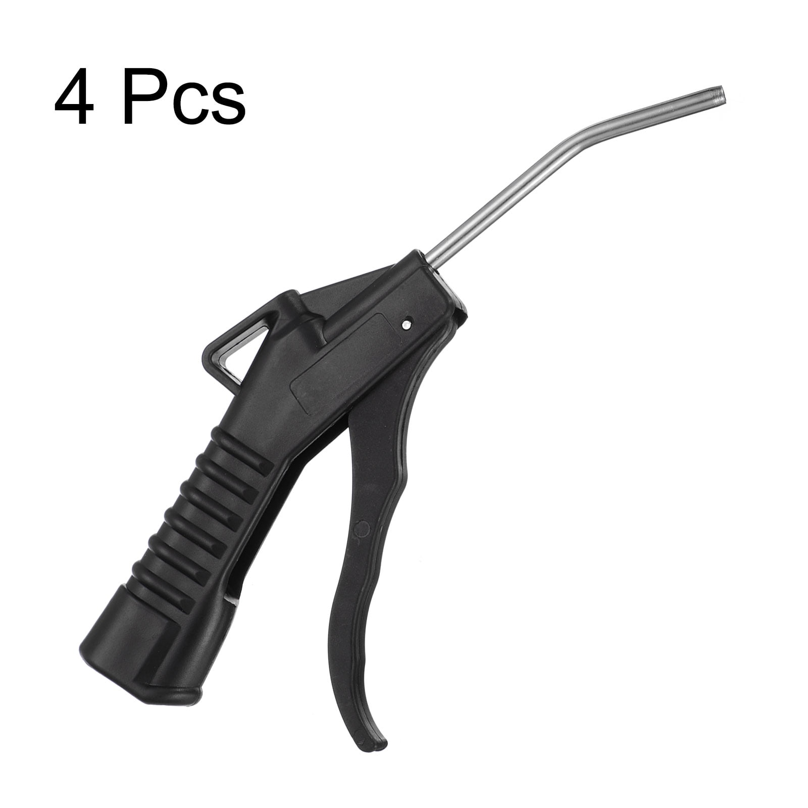 4pcs Air Blow Gun 4.25" High Flow Air Compressor Blow Gun with Angled Bent for Industrial Household Air Tools