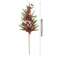 thumbnail image 2 of Christmas Berry Picks Stems, Artificial Red Berry & Pine Spray with Pinecones for Vase Fillers, Christmas Tree Decorations, DIY Wreaths, Garlands, and Festive Floral Arrangements for Home, 2 of 6