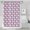 Ladybird S, variant on Artistic Watercolor Dog Shower Curtain - Hand-Drawn Paw Print 72" x 72" Hotel Style Bathroom Decor No Fading