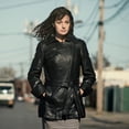 thumbnail image 3 of Traci Womens Leather Jacket Oxblood, 3 of 9