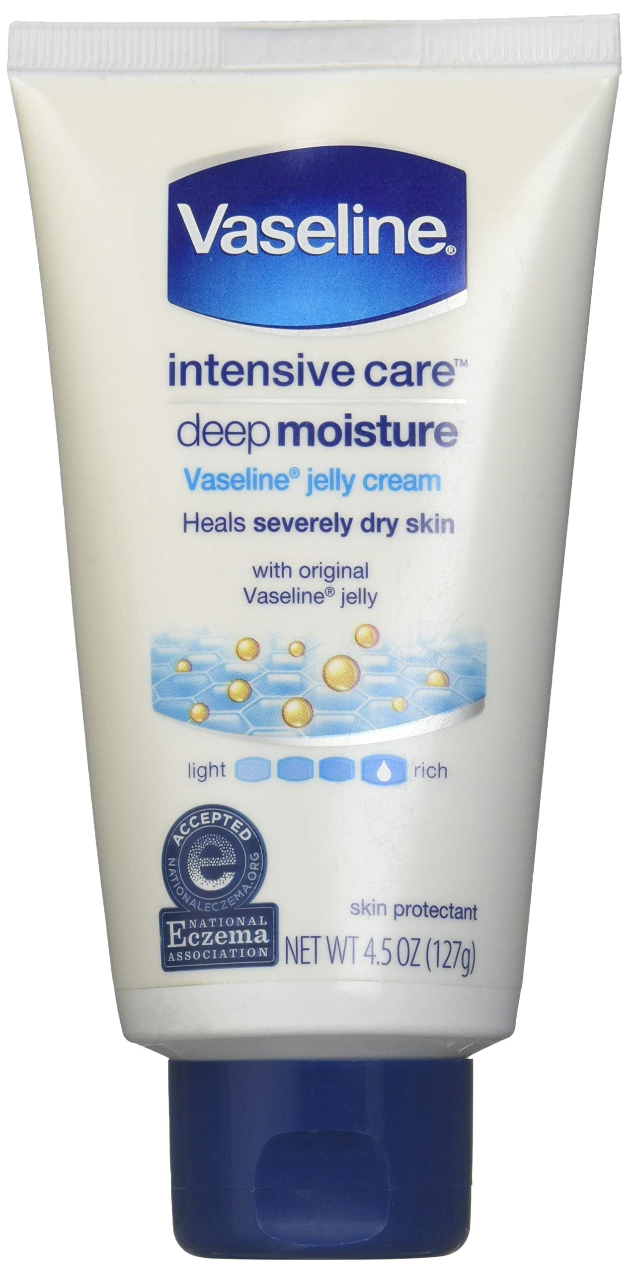 Vaseline Intensive Care Petroleum Jelly Deep Moisture 4.5 oz (Pack of 6