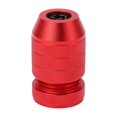 thumbnail image 1 of Adjustable Drill Stop Collar Aluminum Alloy Red Anti Slip Nylon Inner Ring Drill Stop Collar for Woodworking For 0.24 to 0.43in Drill Bit, 1 of 5