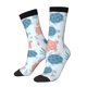 thumbnail image 1 of Balery Sea Turtle Calcetas Largas con Estampado para Hombre y Mujer – Suaves y Transpirables, Talla Única (US 5-11), 1 of 6