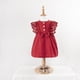 thumbnail image 3 of Vestido Para Niñas, Ropa Para Niñas Pequeñas, Trajes Para Niños Pequeños, Encaje Sin Mangas, Lazo, Algodón, Cómodo, Vestido Para Niños, Rojo Odeerbi LM103-3429, 3 of 9