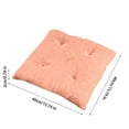 thumbnail image 2 of Sales! Anckoeil 15.7"×15.7" Plush Seat Cushion Chair Stool Butt Cushion Thickened Dining Chair Cushion Futon Seat Cushion Floor, 2 of 5