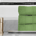 thumbnail image 6 of MoNiBloom 8 Piece Towel Set, 100% Cotton, 2 Bath Towels 27x54", 2 Hand Towels 16x28" and 4 Wash Cloths 12x12" for Daily Use, Hotel and Spa, Machine Washable, Green, 6 of 12