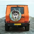 thumbnail image 6 of Xecao Husky With Dreamcatcher for Tire Covers,Wheel Tire Cover Waterproof, Dust-Proof, And Universally Fitting for Cars,Trailers, SUVs-16 inch, 6 of 6