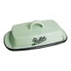 thumbnail image 1 of Ceramic Butter Dish Caja de almacenamiento de queso con cubiertas Organización de cocina Butter Cametería de cocción, 1 of 9