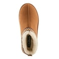 thumbnail image 3 of Flexus Alexon Women’s Microsuede Open-Back Clogs, Removable Insole, Cozy Faux-Fur Lining, 3 of 7