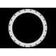 KMC Roues 827BR20-WT Wheel Perle Anneau de Verrouillage S'Adapte XD827 Roues de la Série; 20 Pouces de Diamètre; Blanc; Simple – image 1 sur 1