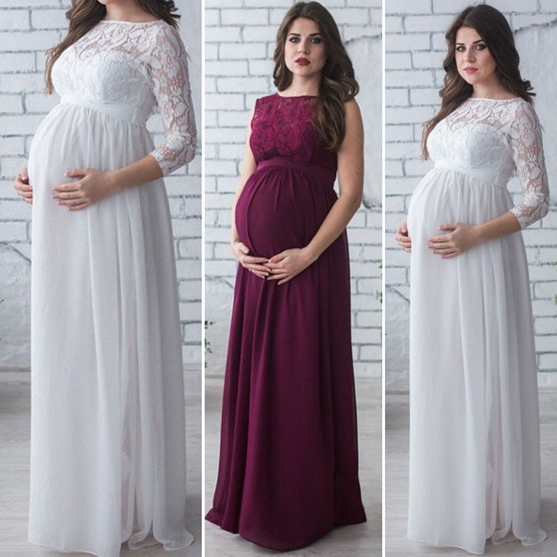 pregnant mother party frock