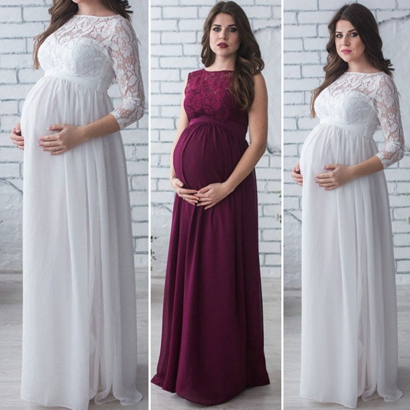 Canis - Pregnant Mother Dress New Maternity Photography Props Women ...