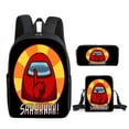 thumbnail image 4 of Three-piece Backpack For Primary And Secondary School Students Around Along Us Game-week, 4 of 4