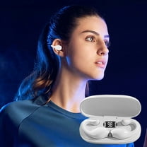 Open Ear Bone Conduction Earphones Bluetooth 5.4 Wireless Open Ear Loop with Built-in Microphone Suitable for Fitness, Running and Cycling Earbuds Wireless Bluetooth