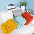 thumbnail image 4 of Maoww Modern Knot Cushion Soft Mat Creative Throw Pillows for Cafe Bedroom Decor Dark Brown, 4 of 9