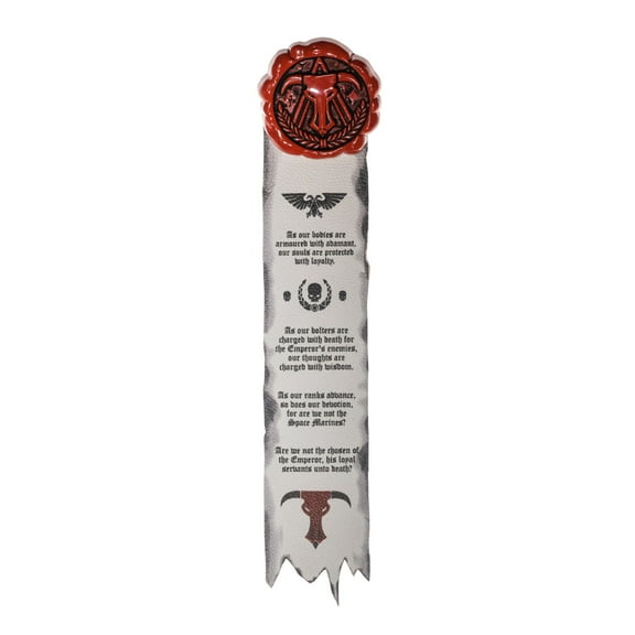 Starforged Warhammer 40K Purity Seal Minotaur Chapter Space Marine Badge