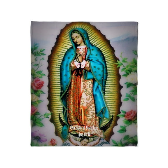 CafePress - Our Lady Of Guadalupe Throw Blanket - Soft Fleece Throw Blanket, 50"x60" for All Ages