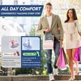 thumbnail image 2 of Ailaka 3.5cm High Arch Support Insoles for Men Women, Orthotic Shoe Inserts for Flat Feet & Plantar Fasciitis, 1 Pair, 2 of 7