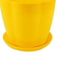 thumbnail image 2 of Garden Plastic Petal Shaped Plant Planter Holder Flower Pot Tray, 2 of 7