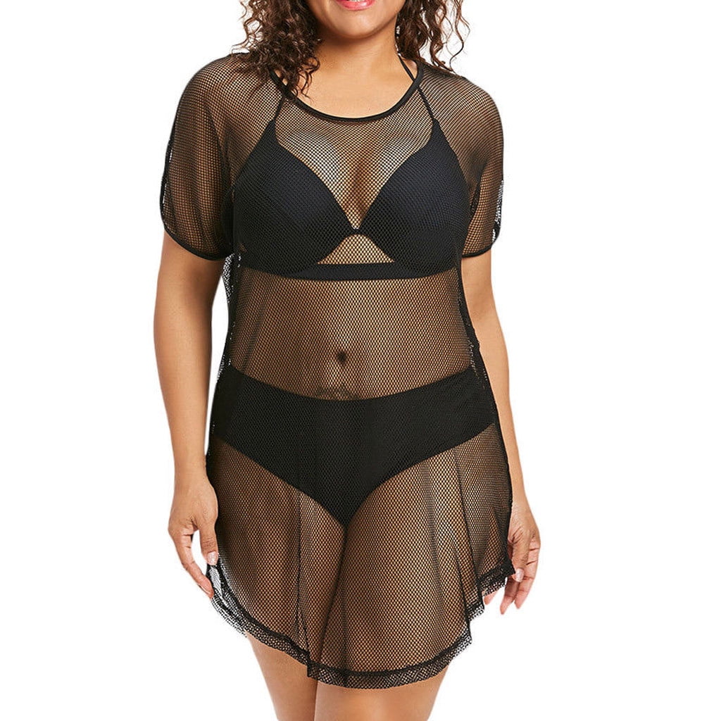 short sleeve plus size bathing suit