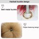 thumbnail image 4 of Minnieouse Delicadas artes y manualidades DIY Bola de pompones para guantes y bolsos Bola de pompones para sombreros bufandas guantes bolsos Accesorios de disfraces Negro, 4 of 6