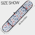 thumbnail image 3 of Dailycode Double Sided Oven Mitt with Loop Heat Resistant Kitchen Long Potholders 7" x 35" Berries Leaves Pomegranates and Herbs, 3 of 6