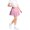 Pink, variant on Tutu Dress For Girls, Girls Ruffled Tutu Skirt Kids Ballet Dance Skirts Toddler Elastic Waist Birthday Par𝗍y Min𝗂 Skirt for 1-11 Years