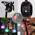 thumbnail image 4 of Luz trasera de bicicleta con forma de corazón saltarín (roja), luz LED reflectora para bicicleta, luz trasera para bicicleta, luz trasera esférica para bicicleta, luz de huevo para respaldo de asiento, 4 of 5