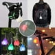 thumbnail image 4 of Luz trasera de bicicleta con forma de corazón saltarín (roja), reflector LED para bicicleta, luz trasera para bicicleta, luz trasera esférica para bicicleta, luz de advertencia para camión de silicona, 4 of 5