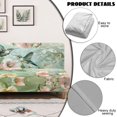 thumbnail image 6 of ZIATUBLES Futon Couch Cover Armless, Stretch Sofa Slipcover Dustproof Furniture Protector Elastic Non-Slip Washable for Sofa Bed, Living Room, Hummingbird Flower Print, 6 of 9