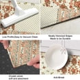 thumbnail image 3 of Pioneer Flower Floral Print Pattern Kitchen Rug Mat,Kitchen Runner Rugs Non Skid Washable,Decorative Kitchen Floor Mats for Kitchen,Sink,Laundry,17"X47", 3 of 5