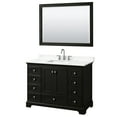 thumbnail image 4 of Wyndham Collection Wcs202048s-Qtz-Us3m46 Deborah 48" Free Standing Single Basin Vanity Set, 4 of 7