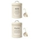 thumbnail image 1 of botes de cocina,latas de contenedores de almacenamiento de cocina,recipiente hermético de almacenamiento de té de azúcar de café,Tarro de lata de almacenamiento de harina de comida de metal, 1 of 9