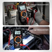 KAIWEETS Digital Multimeter 4000 Counts, Voltage Tester with Accurate Ohm Volt Amp Readings, DC/AC Voltmeter Clearly Measures Resistance Continuity Diode Capacitance NCV for Household and Automotive