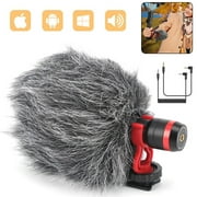 Super-cardioid Shotgun Microphone MIC Video For Smartphone DSLR Camera PC iPhone